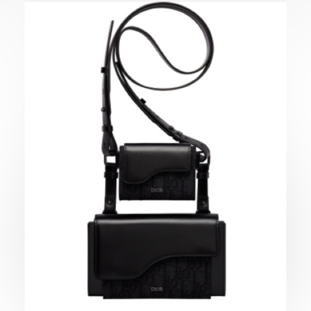 Dior Saddle Oblique Double Wallet